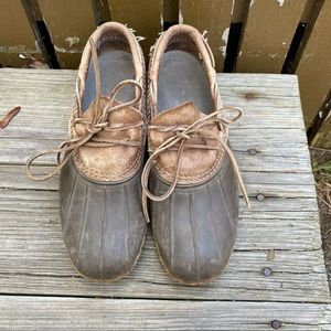 LL Bean Slip On Duck Boots